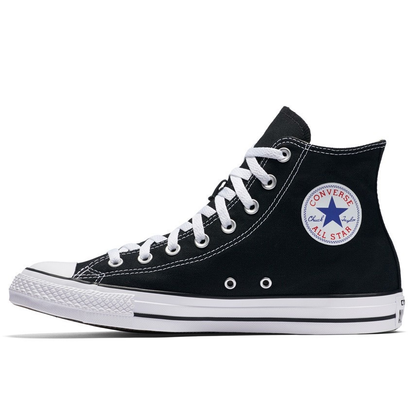 ►♞Converse All Star Classic Hi - Black สีดำ รองเท้า คอนเวิร์ส แท้ คลาสสิค หุ้มข้อ ได้ทั้งชายหญิง R0BPรองเท้าผ้าใบผู้ชาย