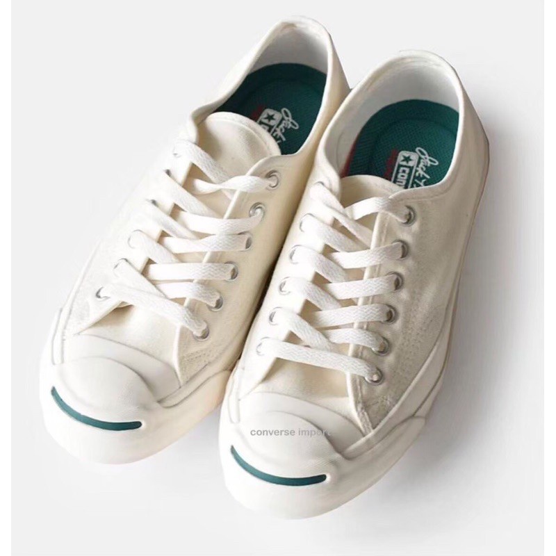 ♗۩❁CONVERSE JACK PURCELL RET OX JAPAN  green redรองเท้าผ้าใบ