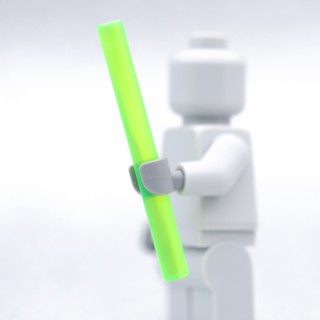 LEGO Lightsaber Green - LEGO เลโก้ มินิฟิกเกอร์ ตัวต่อ ของเล่น WEAPON