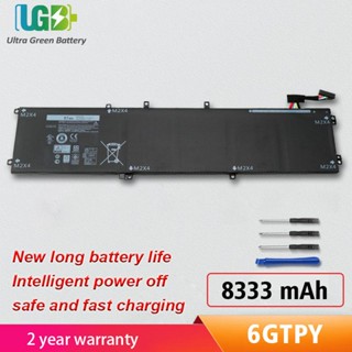 เดิม6GTPY แบตเตอรี่สำหรับแม่นยำ M5520 M5530 XPS 15 9560 9570 5XJ28 5D91C P56F-001 11.4โวลต์97Wh/8333มิลลิแอมป์ชั่วโมง