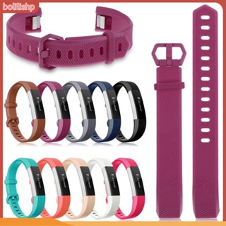 &lt;Bolilishp&gt; สายนาฬิกาข้อมือซิลิโคนสำรองเปลี่ยนสำหรับ Fitbit Alta HR