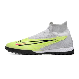 Nike Phantom GX รองเท้าบูทฟุตบอล ข้อสูง กันน้ํา สีเหลือง ไซซ์ 35-45