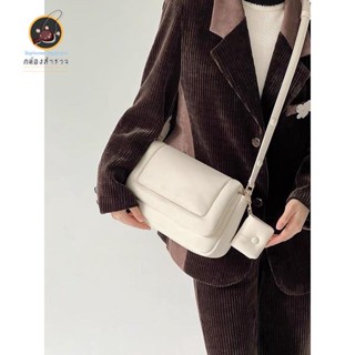 【เงินสด】กระเป๋า₪นุ้บนิ้บ กระเป๋า fluffy มาพร้อมกระเป๋าจิ๋ว สีขาว white bag