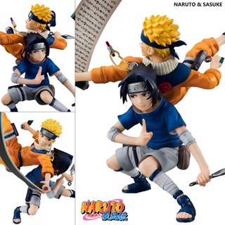 ฟิกเกอร์ G.E.M Series Naruto Shippuden นินจาจอมคาถา โอ้โฮเฮะ นารูโตะ ชิปปุเดง Naruto &amp; Sasuke นารูโต กับ ซาสึเกะ โมเดล