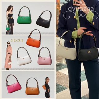 ของแท้ 100% GUCCI Aphrodite Series GG กระเป๋าสะพายใต้วงแขน