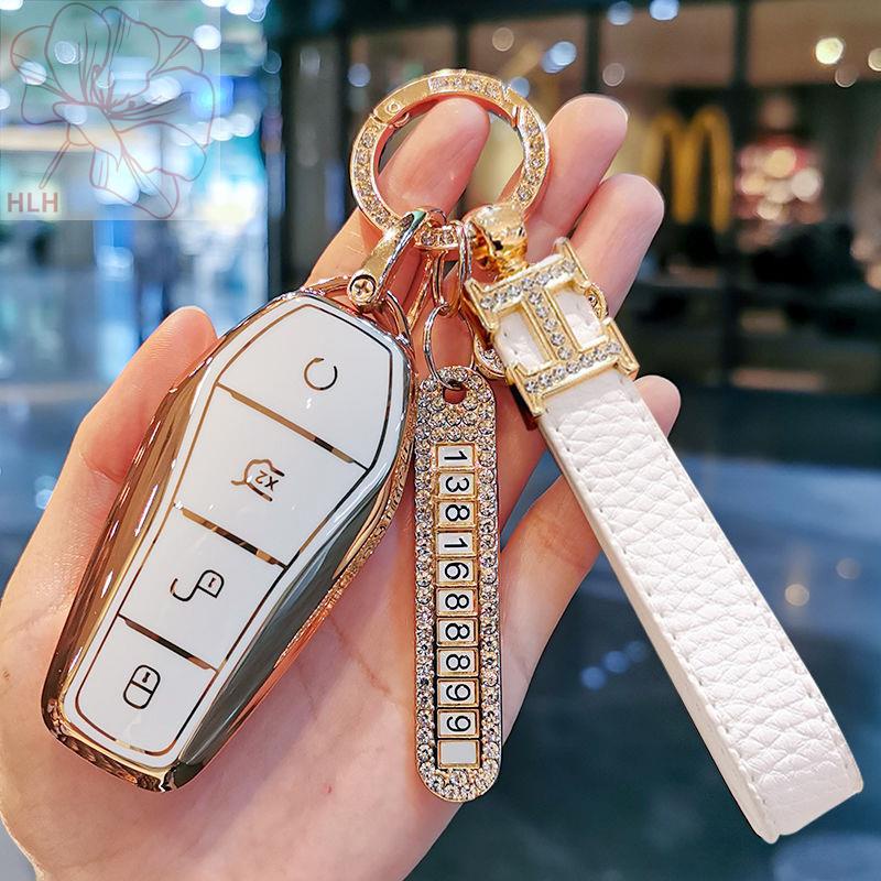 ATTO 3BYD Qin plusdmi ชุดกุญแจ Han ev ปลาโลมา e2 กระเป๋า e3 หัวเข็มขัด d1 Tang Song Yuan pro high-en