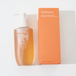 Sulwhasoo Gentle Cleansing Foam 200ml (New Package) โซลวาซู โฟมล้างหน้า เจลล้างหน้า สูตรอ่อนโยน