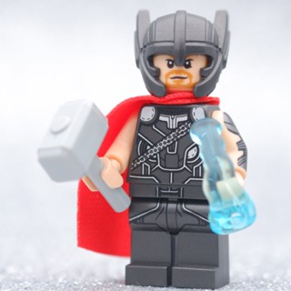 LEGO Thor Red Cape (76084) HERO MARVEL - LEGO เลโก้ มินิฟิกเกอร์ ตัวต่อ ของเล่น