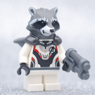 LEGO Rocket Raccoon Avenger Suit HERO MARVEL - LEGO เลโก้ มินิฟิกเกอร์ ตัวต่อ ของเล่น