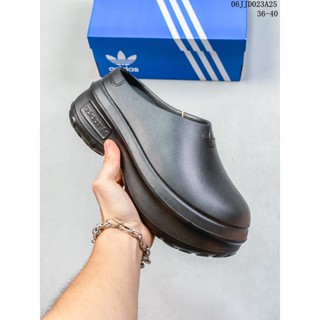 Adidas ADIFOM STAN MULE รองเท้าแตะ พื้นหนา ระบายอากาศ เพิ่มความสูง สําหรับผู้หญิง