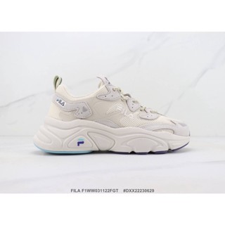 Fila F1WW ของแท้031122Fgt Fiele รองเท้าผ้าใบลําลอง เหมาะกับการวิ่ง เล่นกีฬา สไตล์เรโทร