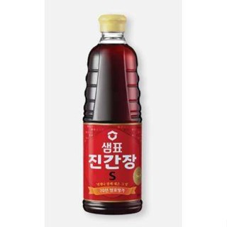 ซอสถั่วเหลืองเกาหลี Sempio Soy Sauce Jin S 930ml./860ml 진간장S