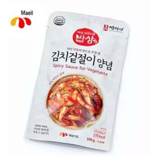 ซอสทำกิมจิ 김치겉절이양념 maeil original spicy sauce for vegetable 100g