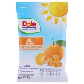 โดลกัมมี่รสผลไม้กลิ่นส้ม 40กรัม[8852634023809]