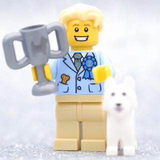 LEGO Dog Show Winner Series 16 - MINIFIGURE SERIES LEGO เลโก้ มินิฟิกเกอร์ ตัวต่อ ของเล่น