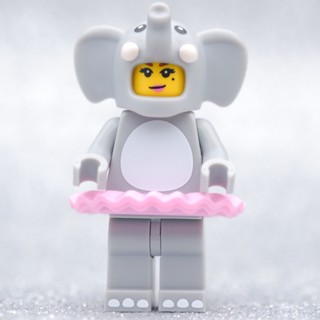 LEGO Elephant Costume Girl Series 18 - MINIFIGURE SERIES LEGO เลโก้ มินิฟิกเกอร์ ตัวต่อ ของเล่น