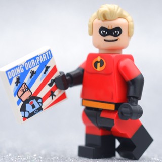 LEGO Mr. Incredible Series Disney 1 - MINIFIGURE SERIES LEGO เลโก้ มินิฟิกเกอร์ ตัวต่อ ของเล่น