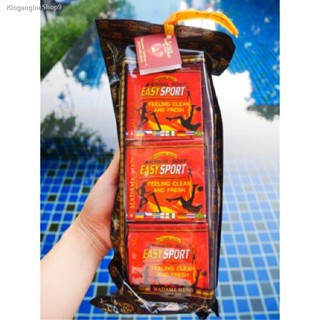 ✔ส่งฟรี ✔150กรัม✖️3ก้อน สบู่อีซี่สปอร์ต เฮอร์เบิ้ลแอคทีฟ มาดามเฮง madame heng easy sport soap herbal active