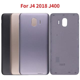 ฝาครอบแบตเตอรี่ด้านหลัง สําหรับ Samsung Galaxy J4 2018 J400 SM-J400F J400FN J400DS