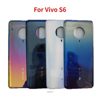 ใหม่ ฝาครอบแบตเตอรี่ ด้านหลัง แบบเปลี่ยน สําหรับ Vivo S6 V1962A V1962BA