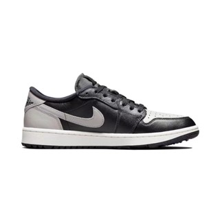 ❦☬【ของแท้】Nike Jordan Air 1 Low Golf "Shadow" Black Grey/DD9315-001รองเท้าผ้าใบผู้ชาย