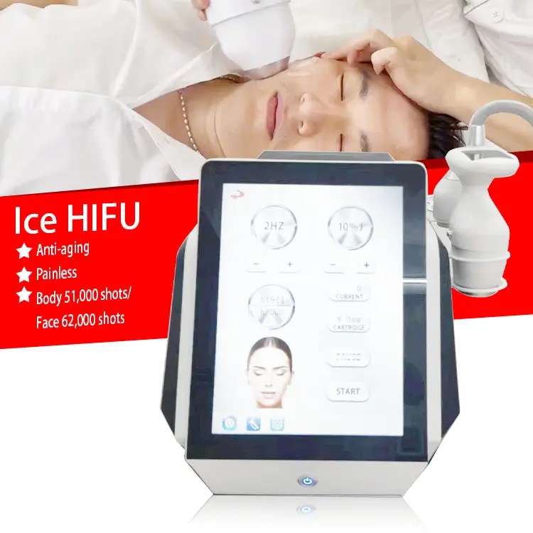 Portable 7d Hi fu 12 Lines Face Lifting Skin Tightening 3d 5d 6d 9d 4d Hifu Machine v Max 4d 3 En 1 