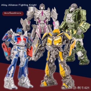 ทรานฟอร์เมอร์ Transformers Alloy Robot Optimus Warrior Wasp Model Hand-made Decoration Boys and Girls Children s Gifts.