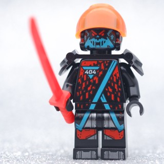 LEGO Red Visor 404 NINJAGO - LEGO เลโก้ มินิฟิกเกอร์ ตัวต่อ ของเล่น