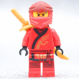 LEGO Kai Legacy Gold Armor NINJAGO - LEGO เลโก้ มินิฟิกเกอร์ ตัวต่อ ของเล่น