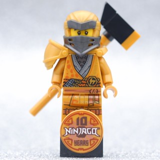 LEGO Cole Golden Ninja NINJAGO - LEGO เลโก้ มินิฟิกเกอร์ ตัวต่อ ของเล่น