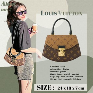 หลุยส์วิตตองแท้  Louis Vuitton LV  Tilsitt แท้ กระเป๋าถือ Ladies Messenger Bag New