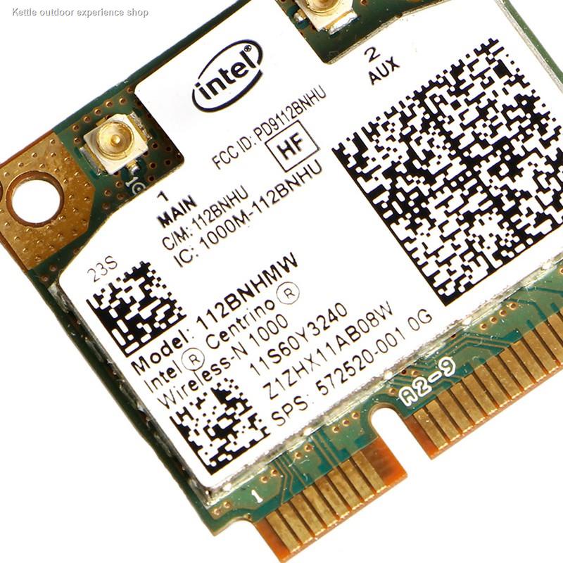 Intel Centrino Wireless-N 1000 802.11 b/g/n 112BNHMW Half Mini PCI-E Wifi Card