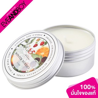 MHOB KWAN - Soy Candle / Winter Berries(44 g.) เทียนหอม