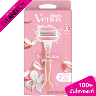 Gillette - VENUS CMFTGLIDE WHITE TEA RZR 2UP 1X4X4 (0.04) มีดโกน