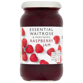 เวทโทรสแยมราสพ์เบอร์รี 454กรัม  /  Waitrose Raspberry Jam 454g.