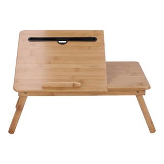 หน้าจอคอมพิวเตอร์  LAPTOP STAND (แท่นวางแล็ปท็อป) EKONTA BAMBOO LAPTOP TABLE ADK-1332-66