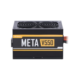 อุปกรณ์คอมพิวเตอร์ () POWER SUPPLY (อุปกรณ์จ่ายไฟ) ANTEC META V550 - 550W (BLACK) (ATX)