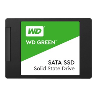 อุปกรณ์จัดเก็บข้อมูล // 480 GB SSD (เอสเอสดี) WD GREEN (WDS480G2G0A)