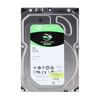 อุปกรณ์จัดเก็บข้อมูล [] 6 TB 3.5" HDD (ฮาร์ดดิสก์ 3.5") SEAGATE BARRACUDA - 5400RPM SATA3 (ST6000DM003)