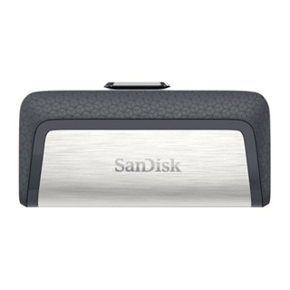 อุปกรณ์จัดเก็บข้อมูล - 128 GB FLASH DRIVE (แฟลชไดร์ฟ) SANDISK ULTRA DUAL DRIVE USB TYPE-C (SDDDC2-128G-G46)