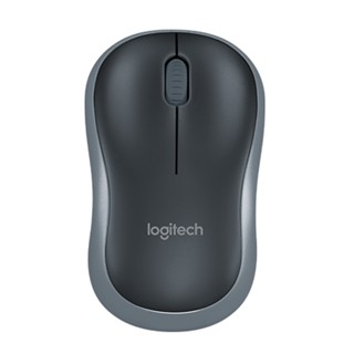 คีย์บอร์ด และเมาส์ --- WIRELESS MOUSE (เมาส์ไร้สาย) LOGITECH M185 WIRELESS (BLACK)