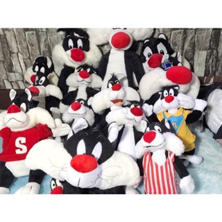 ตุ๊กตาซิลเวสเตอร์ Silvestre Looney Tunes ลิขสิทธิ์แท้ มือสอง