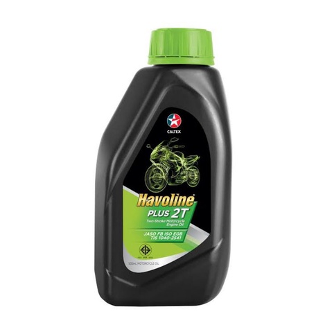 น้ำมันเครื่อง Havoline plus 2T ตราดาว น้ำมันเครื่อง 0.5 ลิตร
