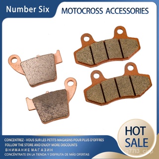 Motorcycle Wear-resistant Front &amp;Rear Brake Pads Motocross Accessories For KAYO T4 T6 K6 X2 K16 K18 Copper Base Brake Di