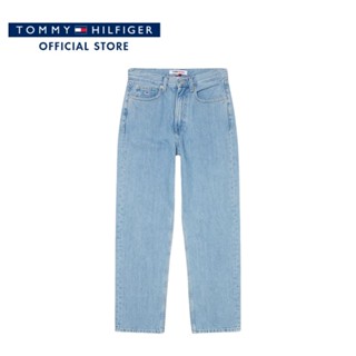 Tommy Hilfiger กางเกงยีนส์ผู้หญิง รุ่น DW0DW15495 1AB - สีฟ้า