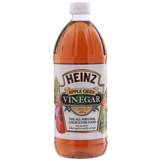 ไฮนซ์น้ำส้มสายชูหมักจากแอปเปิ้ล 946มล.  /  Heinz Apple Cider Vinegar 946ml.