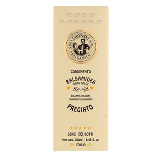 ดอนจิโอวานนี่น้ำส้มสายชูหมักจากองุ่นพรีเจียโต้ 250มล.  /  Don Giovanni Balsamic Condimidea Agro Dolce Pregiato 250ml.