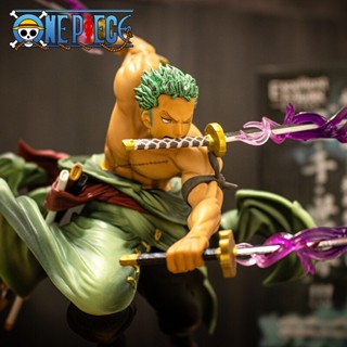 โมเดลฟิกเกอร์ อนิเมะวันพีช Three Thousand World Zoro Gk Wano Country Sauron SA6190