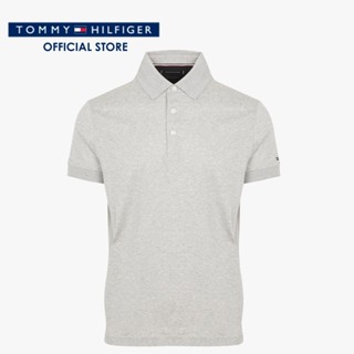 Tommy Hilfiger เสื้อโปโลผู้ชาย รุ่น MW0MW31545 P01 - สีเทา