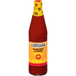 หลุยส์เซียน่าซอสพริกผสมน้ำผึ้ง 177มล.  /  Louisiana Sweet Heat With Honey Hot Sauce 177ml.